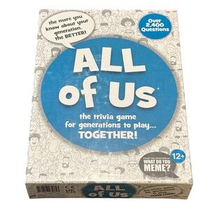 All Of Us The Trivia Game Generations Play Together used once